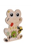 Монтесори дървена дъска Frog