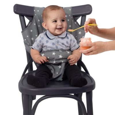 джоп за стол за хранене Sevi Baby сив