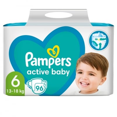 ПАМПЕРС - Pampers active baby MB 6 96БР
