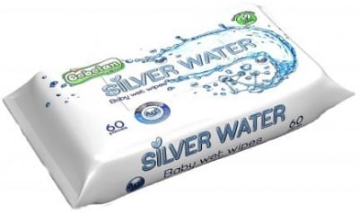 Бебелан- bebelan мокри кърпи silver water пакет 60 бр
