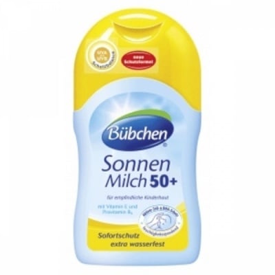 Слънцезащитно мляко Bübchen ф50