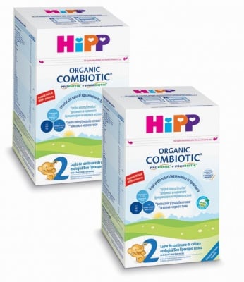 Мляко за кърмачета hipp 2  комбиотик 800гр. promo 1+1