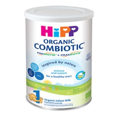 Мляко за кърмачета hipp 1 комбиотик 350гр. метална кутия
