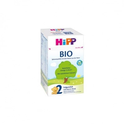 Мляко за кърмачета hipp bio/органик 2 600гр.
