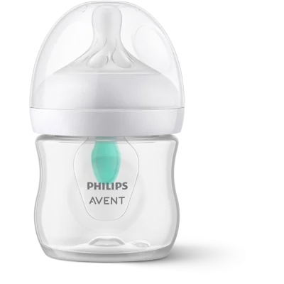 Шише с биберон avent Natural Response 0 м+125 ml+ вентил отвор Air free