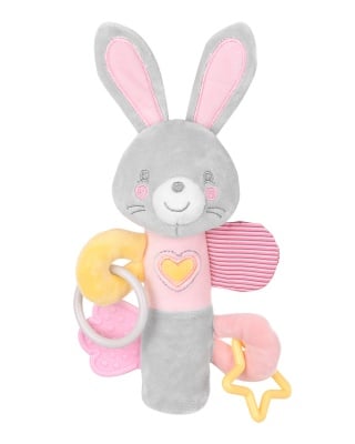 Занимателна играчка пискун Kikkaboo Bella the Bunny