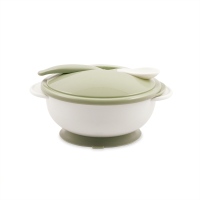 К-Т КУПА+ЛЪЖИЧКА С ВАКУУМНО ДЪНО Lorelli MINT GREEN