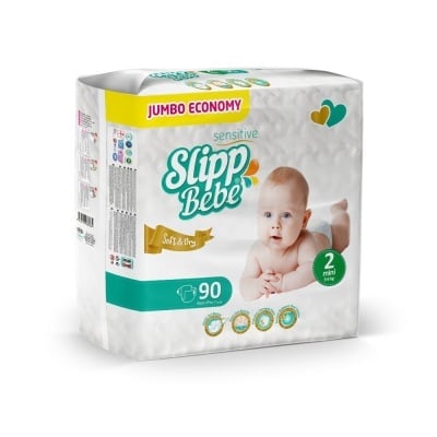 Пелени слип бебе / slipp bebe 2  ( 3 - 6 кг ) jumbo pack
