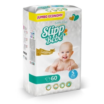Пелени слип бебе / slipp bebe 5 ( 11-25 кг ) jumbo pack