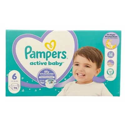 ПАМПЕРС - Pampers active baby MB 6 96БР
