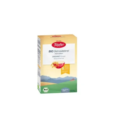 Topfer Безмлечна био каша с пълнозърнест овес 6М+ 175 гр