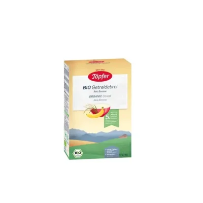 Topfer Bio Безмлечна био каша с ориз и банан 4M+ 175 гр