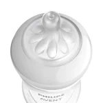 шише с биберон  Natural Response 1м+260 ml розово