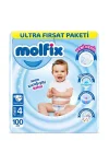 Пелени молфикс - Molfix GIGA REGULAR  4  7-14 кг 100 бр
