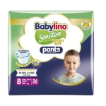 ГАЩИ Babylino sensitive - Бейбилино сензитив 8 , 20+ кг, 26 бр