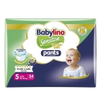 ГАЩИ Babylino sensitive - Бейбилино сензитив 5 , 10-16 кг, 34 бр