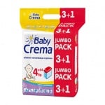 Мокри кърпи babycrema (play time) антибактериални 4*15бр пакет промо