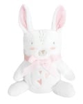 Бебешко одеяло с 3D бродерия Kikkaboo Rabbits in Love