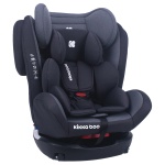 Стол за кола 0-1-2-3 (0-36 кг) 4 Fix Kikkaboo DOUBLE ISOFIX Dark Grey 2020