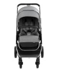 Комбинирана бебешка количка 3 в 1 Kikkaboo Angele Chrome Grey