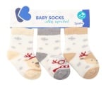 Коледни термо чорапи 0-6 месеца Kikkaboo POLAR CHRISTMAS 