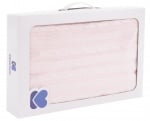 Плетено памучно одеяло Kikkaboo Light Pink